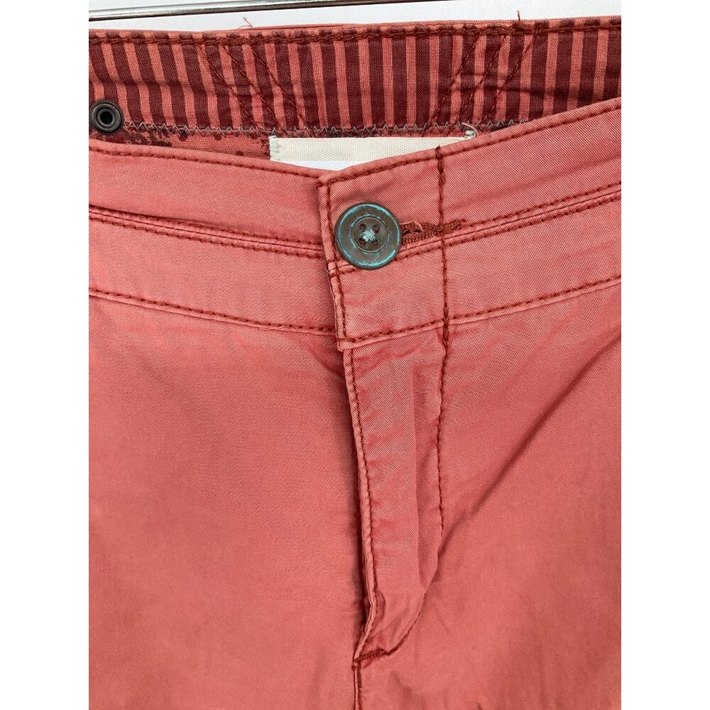 Anthropologie Size 27 Hei Hei Stretch Cotton Wide Leg Crop Chino Pants - Picture 4 of 12